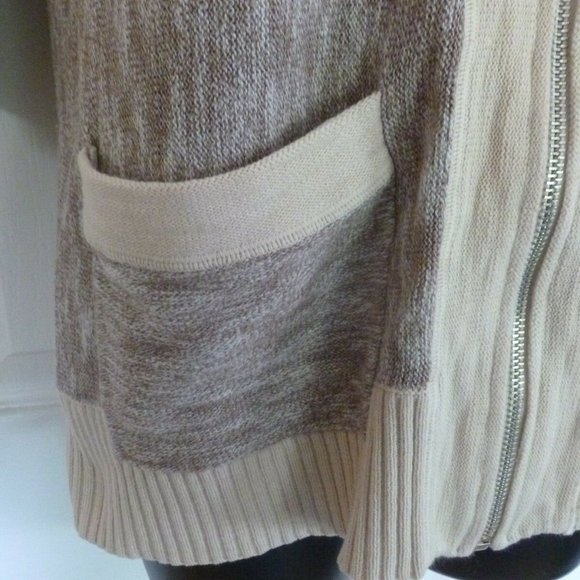 Eddie Bauer Womens Heathered Brown Hoodie Sweater size small - Picture 4 of 8